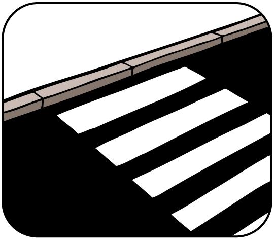 ZEBRASTREIFEN DER